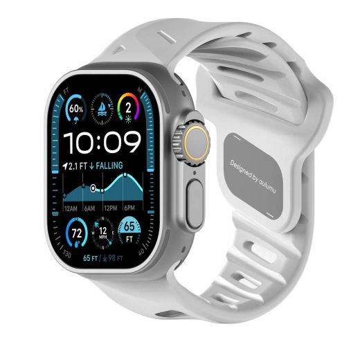 Ремінець Aulumu OA02 Offbeat Sport Band White для Apple Watch 49мм | 46мм | 45мм | 44мм