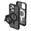 Противоударный чехол UAG Pathfinder Clear Magsafe Ash/Black Stand для iPhone 16 Pro Max (1144651BV02)