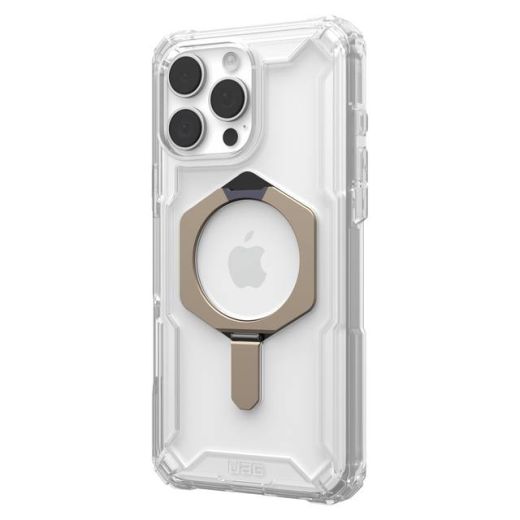 Протиударний чохол UAG Plasma XTE Magsafe Clear/Titanium для iPhone 16 Pro Max (114475114G36)
