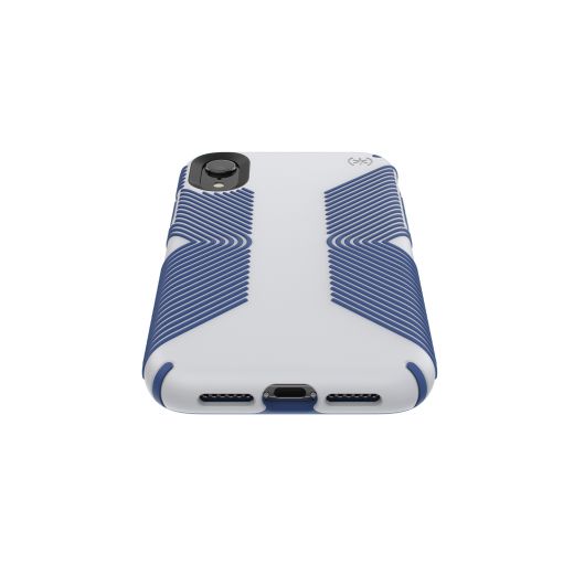 Чехол Speck Presidio Grip Microchip Grey/Ballpoint Blue (SP-117059-7569) для iPhone XR