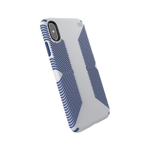 Чехол Speck Presidio Grip Microchip Grey/Ballpoint Blue (SP-117106-7569) для Apple iPhone XS Max