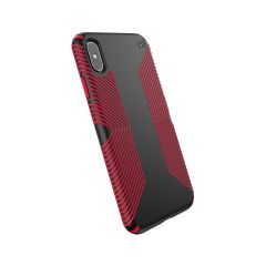 Чехол Speck Presidio Grip Black/Dark Poppy Red (SP-117106-C305) для Apple iPhone XS Max
