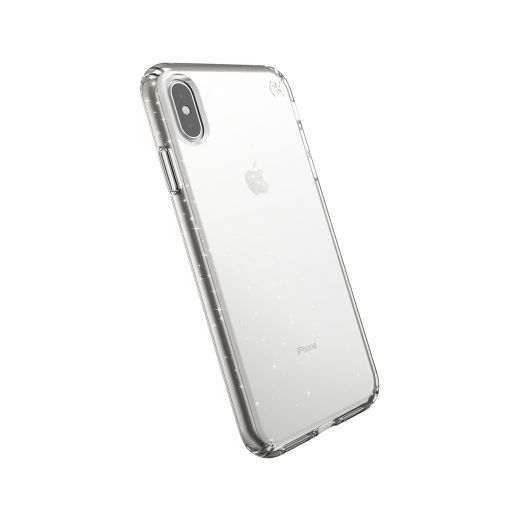 Чехол Speck Presidio Clear With Gold Glitter/Clear (SP-117112-5636) для Apple iPhone XS Max