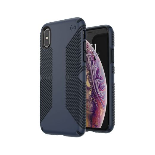  Чехол Speck Presidio Grip Eclipse Blue/Carbon Black (SP-103131-6587) для iPhone X/ iPhone XS