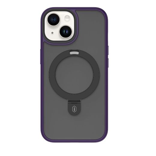 Чехол Wiwu ZMM-010 Magnetic Stand Purple для iPhone 15 Plus