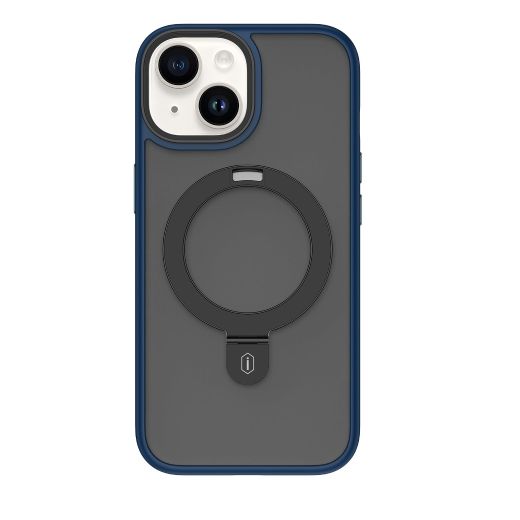 Чохол Wiwu ZMM-010 Magnetic Stand Blue для iPhone 15