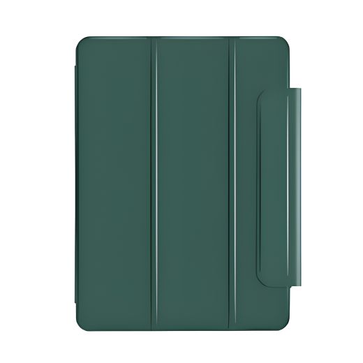 Чехол Comma Rider Double Sides Magnetic with Pen Holder Series Deep Green для iPad Air 11” 6 M2 (2024) | iPad Air 10.9" 4 | 5 M1 (2020 | 2022) | iPad Pro 11" M1 | M2 Chip (2021 | 2022)