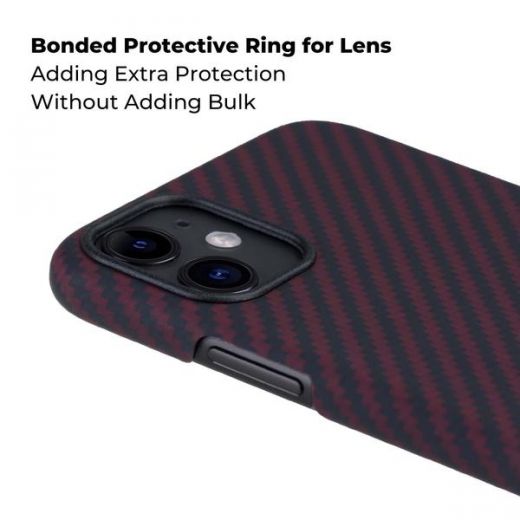 Чохол Pitaka MagCase Black/Red (KI1103R) для iPhone 11