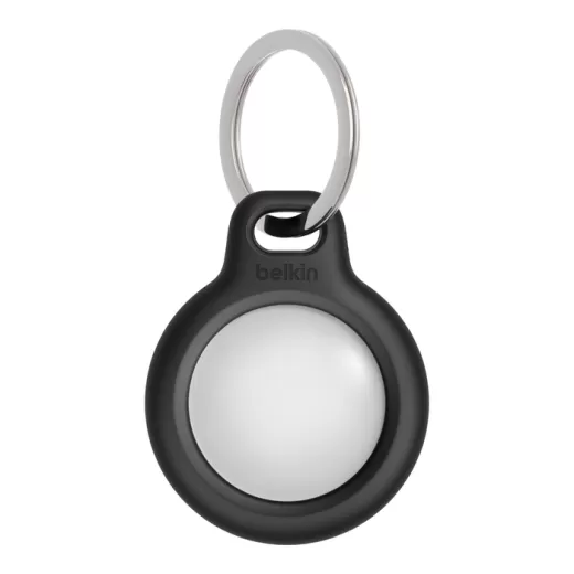 Чохол з кільцем Belkin Secure Holder with Key Ring Black/White 2-Pack для AirTag (MSC002btH35)