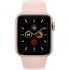 Apple Watch Series 5 GPS + Cellular 40mm Gold Aluminum Case with Pink Sand Sport Band (MWWP2, MWX22)