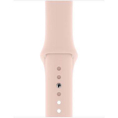 Apple Watch Series 5 GPS + Cellular 40mm Gold Aluminum Case with Pink Sand Sport Band (MWWP2, MWX22)