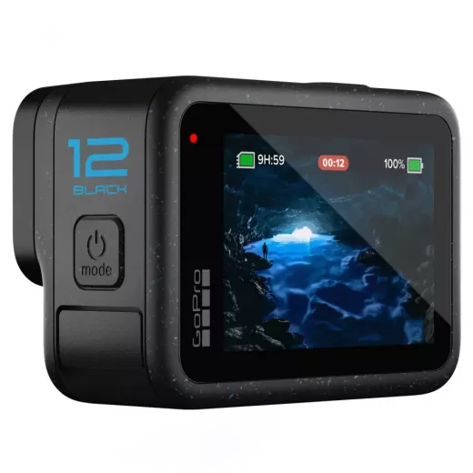 Экшн-камера GoPro HERO12 Black Action Camera (Waterproof + Stabilization) (CHDHX-121)