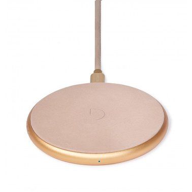 Беспроводная зарядка Decoded Wireless 10W (7.5W) USB-C кабель 1.2 м Gold-Rose (D9WC2GDRE)