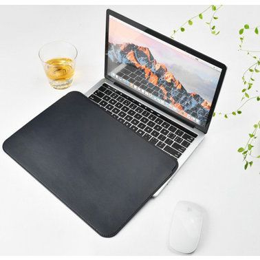 Чехол COTEetCI Ultra-thin PU Case Black (MB1018-BK) для MacBook Air 13.6" M4 | M3 | M2 (2025 | 2024 | 2022) | Pro 13" (2018 | 2019 | 2020 | M1) | Air 13"