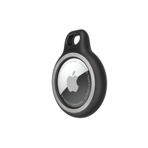 Чохол з кільцем Belkin Reflective Secure Holder with Key Ring Black для AirTag (F8W973btBLK)