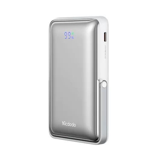 Павербанк (Зовнішній акумулятор) Mcdodo Gopower Digital Magnetic Display PD 20W Power Bank 10000mAh White (MC-0690)