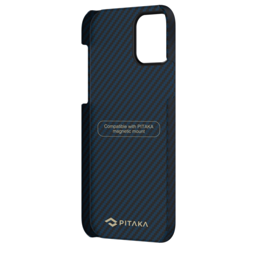 Чехол Pitaka MagEZ Black | Blue Twill для iPhone 12 Pro Max (KI1208PM)