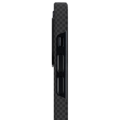 Карбоновый чехол Pitaka MagEZ Case 2 Black/Grey (Plain) для iPhone 13 Pro Max
