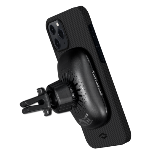 Чохол Pitaka MagEZ Black | Grey Plain для iPhone 12 Pro Max (KI1202PM)