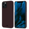 Чохол Pitaka MagEZ Black | Red Plain для iPhone 12 Pro Max