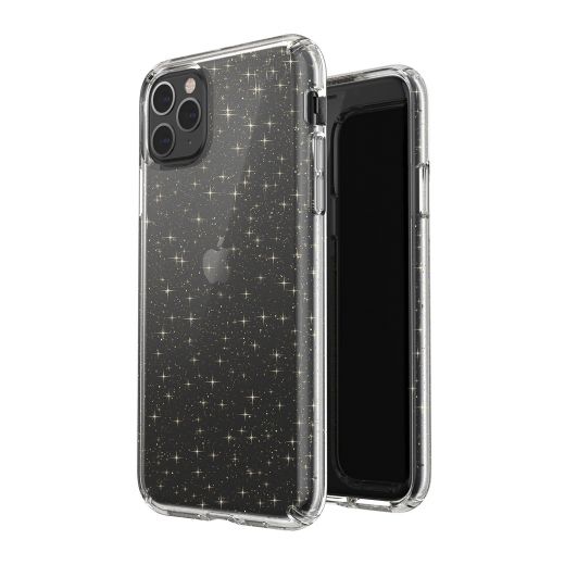 Чехол Speck Presidio Clear With Gold Glitter/Clear (SP-130027-5636) для iPhone 11 Pro Max