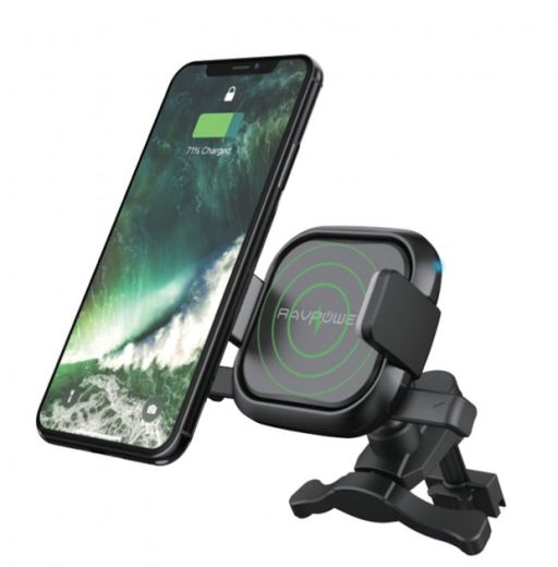 Автодержатель RAVPower 10W Car Holder with Wireless Charger (RP-SH010)