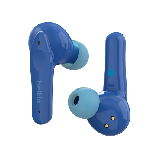 Бездротові навушники для дітей Belkin SoundForm Nano​ Wireless Earbuds Blue (PAC003btBL)