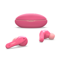 Бездротові навушники для дітей Belkin SoundForm Nano​ Wireless Earbuds Pink (PAC003btPK)