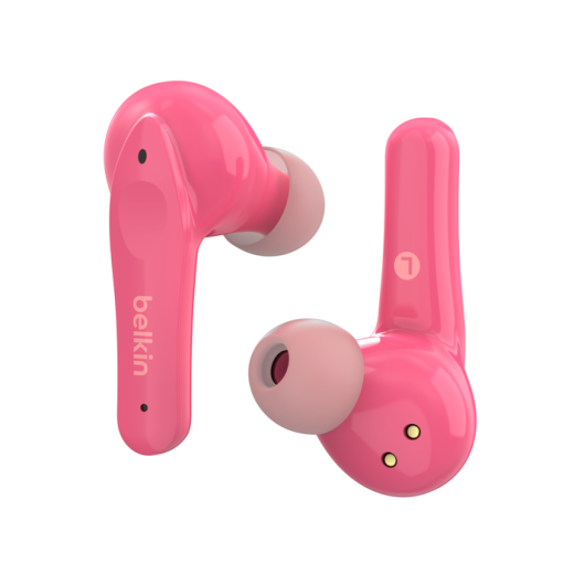 Беспроводные наушники для детей Belkin SoundForm Nano​ Wireless Earbuds Pink (PAC003btPK)