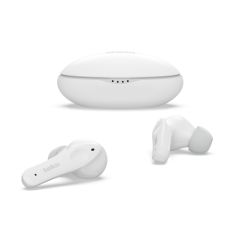 Бездротові навушники для дітей Belkin SoundForm Nano​ Wireless Earbuds White (PAC003btWH)