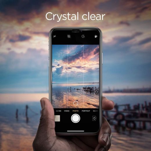 Захисне скло Spigen Screen Protector Glass Full Cover для iPhone 11/XR