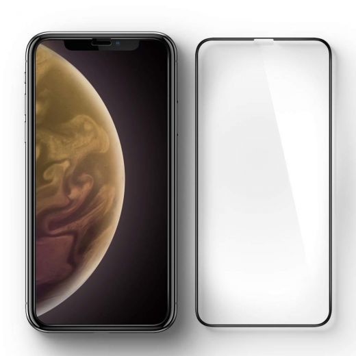 Захисне скло Spigen Screen Protector Glass Full Cover для iPhone 11/XR