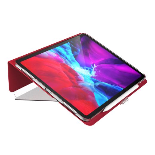 Чохол Speck Balance Folio Clear Heartrate Red/Clear для iPad Pro 12.9" (2020)