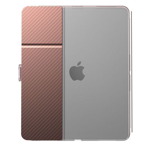 Чехол Speck Balance Folio Clear Rose Gold Woven Metallic/Clear для iPad Pro 11" (2020)