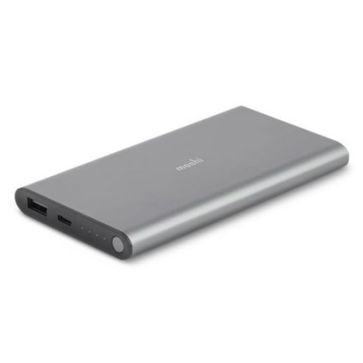 Аккумулятор Moshi IonSlim 10K USB-C and USB Portable Battery Titanium Gray (99MO022145)