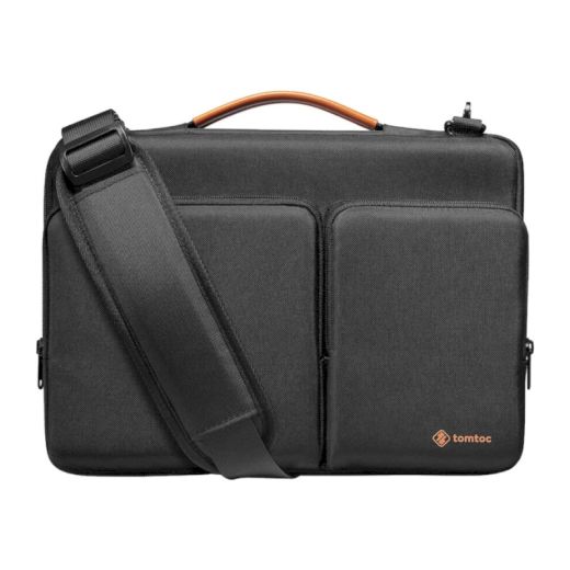Сумка для ноутбука Tomtoc Defender-A42 Laptop Briefcase Black для MacBook Pro 13" (2016-2022 | M1 | M2) | MacBook Air 13" M4 | M3 | M2 (2025 | 2024 | 2022) (A42D3D1)