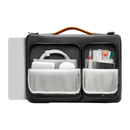 Сумка для ноутбука Tomtoc Defender-A42 Laptop Briefcase Black для MacBook Pro 13" (2016-2022 | M1 | M2) | MacBook Air 13" M4 | M3 | M2 (2025 | 2024 | 2022) (A42D3D1)