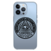 Прозорий чохол Hustle Case Mason Eye Clear для iPhone 13 Pro Max
