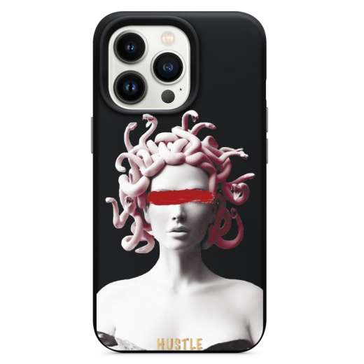 Чохол Hustle Case Gorgona Black для iPhone 13 Pro Max