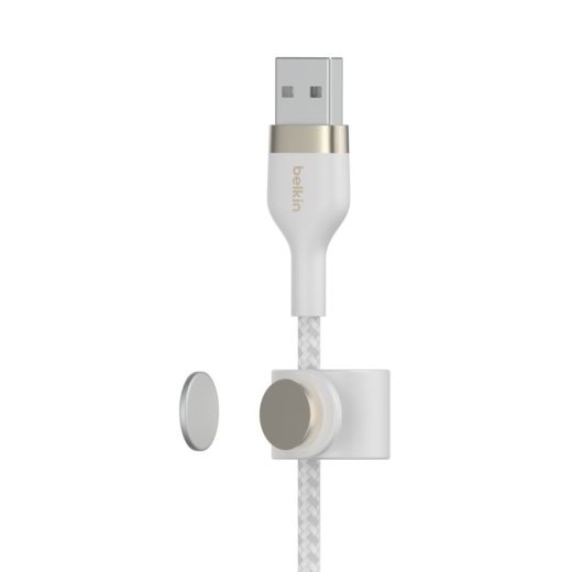 Кабель Lightning Belkin USB Type-A to Lightning 3m White (CAA010BT3MWH)