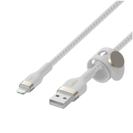 Кабель Lightning Belkin USB Type-A to Lightning 3m White (CAA010BT3MWH)