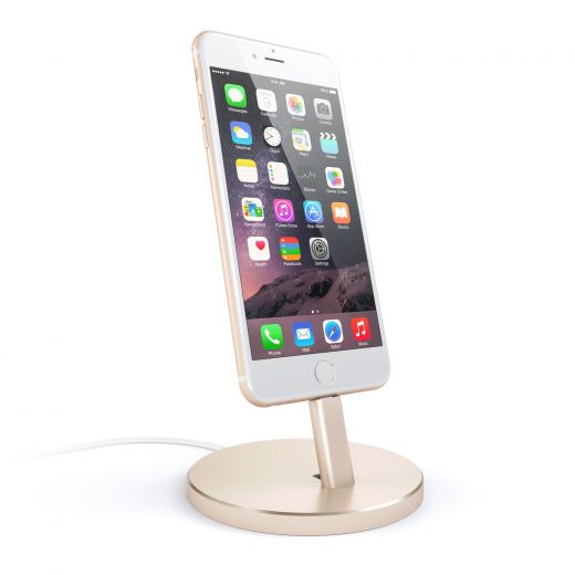 Док-станция Satechi Desktop Charging Stand для iPhone Gold (ST-AIPDG)