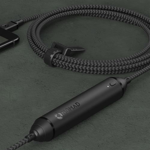 Кабель Nomad Battery Cable Black (1.5 m) (BATTERY-CABLE-LIGHTNING)