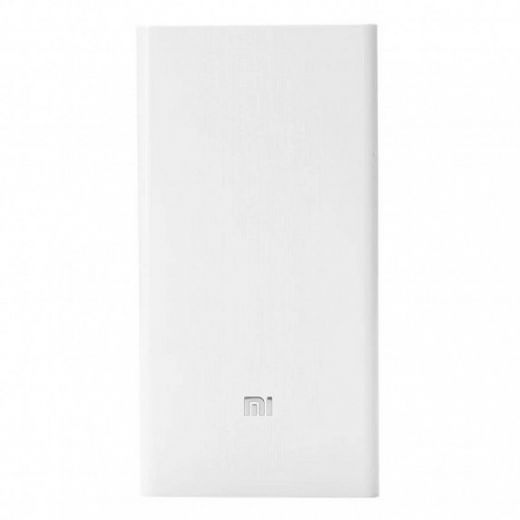 Повербанк (Внешний аккумулятор) Xiaomi PowerBank2C 20000 mAh (3.6A, 2USB) (White) (VXN4212CN)