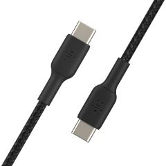 Кабель Belkin BoostCharge Braided USB-C to USB-C Cable 60W 2 метра Black (CAB004bt2MBK)