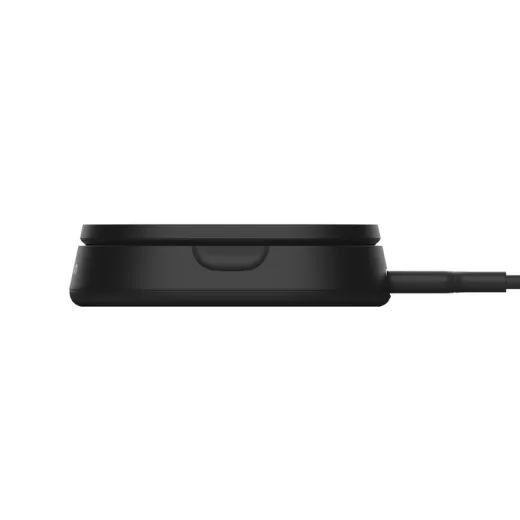 Беспроводная зарядка Belkin Convertible Magnetic Wireless Charging Stand with Qi2 15W Black (WIA008ttBK)