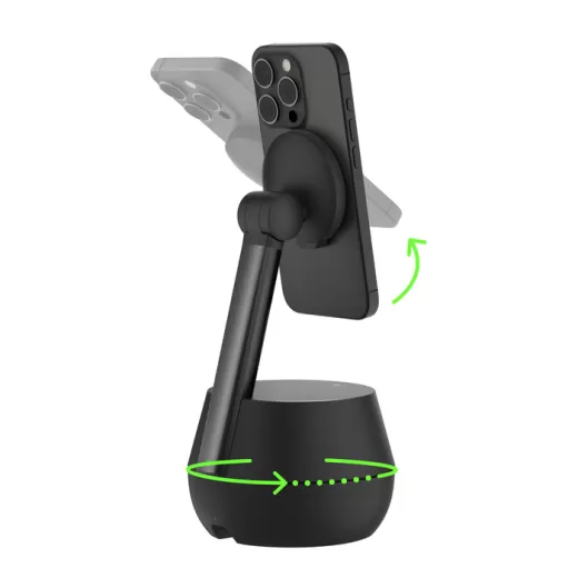 Бездротова зарядка Belkin Auto-Tracking Stand Pro with DockKit Black (MMA008dq05BK)