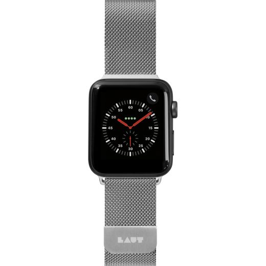 Металевий ремінець Laut STEEL LOOP Silver (LAUT_AWS_ST_SL) для Apple Watch 41mm | 40mm | 38mm