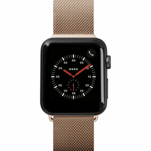 Металлический ремешок Laut STEEL LOOP Gold (LAUT_AWL_ST_GD) для Apple Watch 45mm | 44mm | 42mm