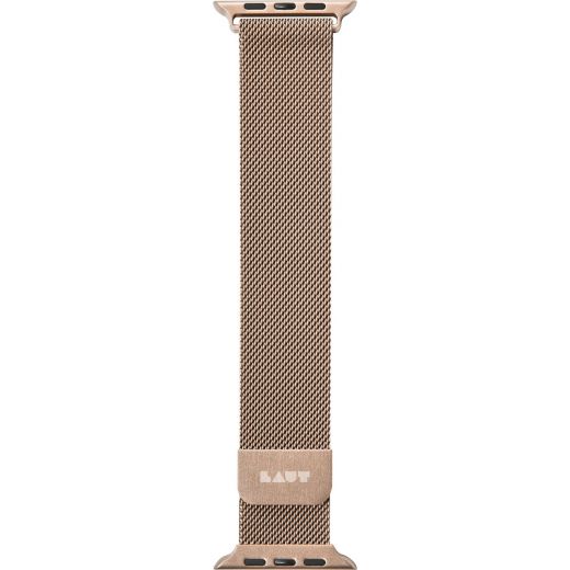Металевий ремінець Laut STEEL LOOP Gold (LAUT_AWS_ST_GD) для Apple Watch 42mm | 41mm | 40mm | 38mm